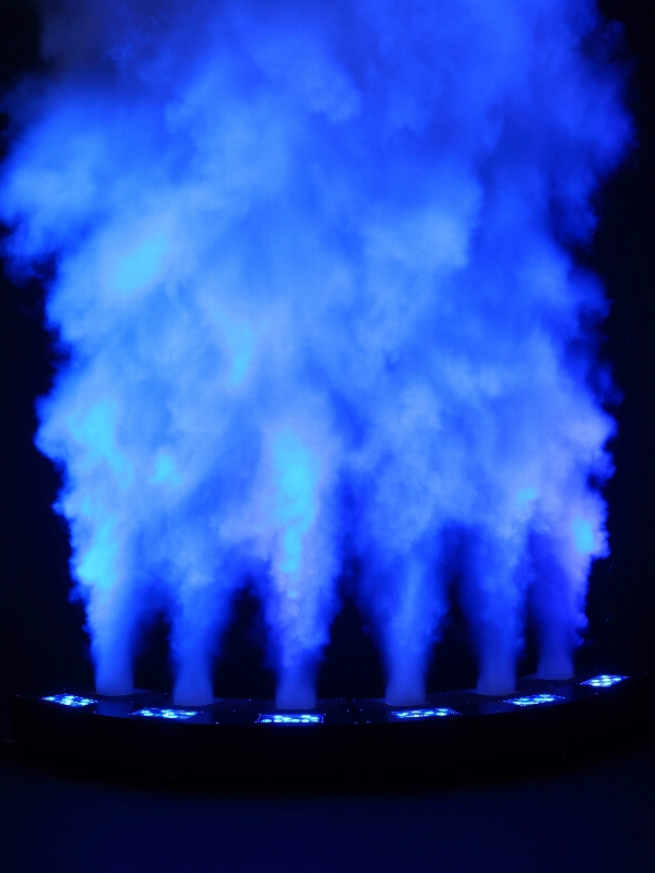 Cryo co2 color led dmx jets